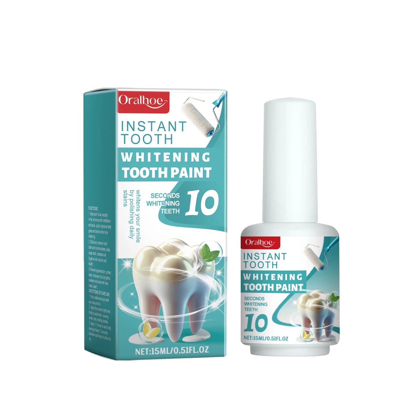 Whitening Tooth Paint Clean Teeth Reduce Pigmentation Improve Dullness Brightening Dental Remove Tooth Stains Oral Care