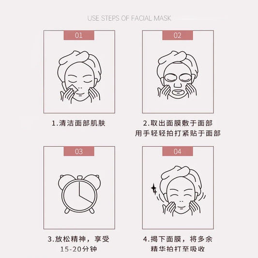 135 Pink NCT Hyaluronic Acid Essence Skin Enhancer For Repairing Skin Firming Whitening And Moisturizing Mask Essence 3ml