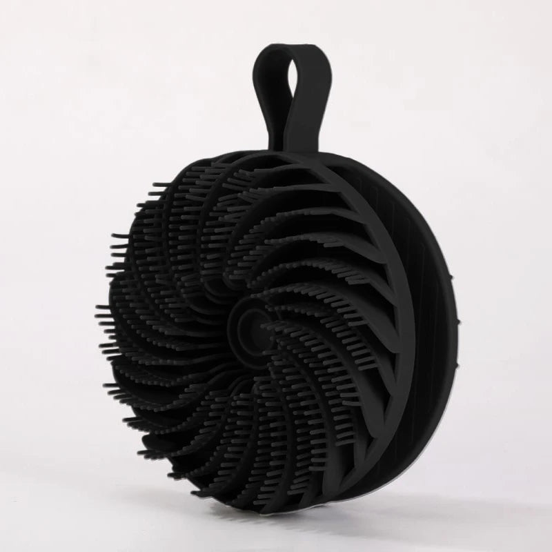 Soft Silicone Body Scrubber Scalp Exfoliating Non-irritating Body Wash Massager Bath Shower Skin Care Tool