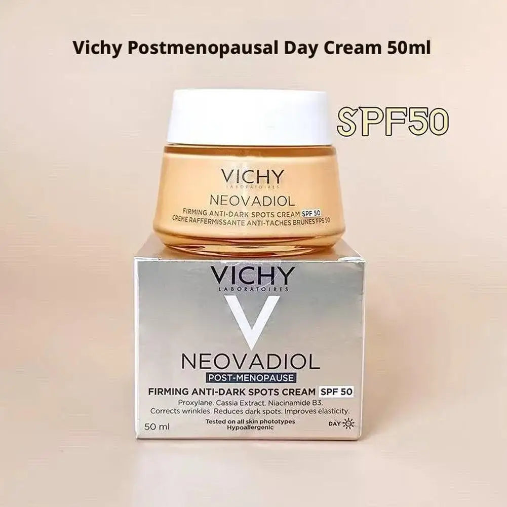 Vichy Anti Aging Night Cream 50ml Boosts Skin Elasticity Radiance Improve Skin Texture Firmness For Menopausal Skin Care