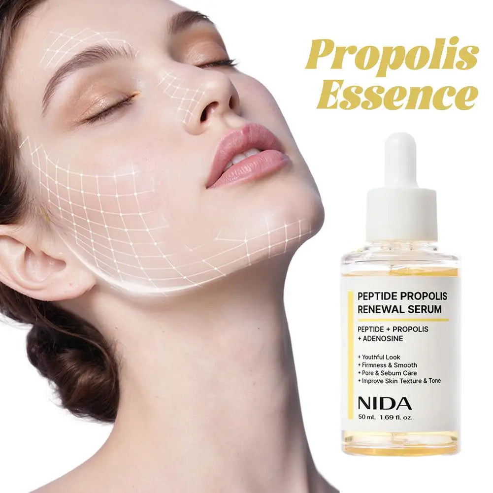 Korean NIDA Deep Nourishment Propolis Essence Moisturizing Improving Skin Elasticity Serum Repairs Skin Barrier Skincare Essence