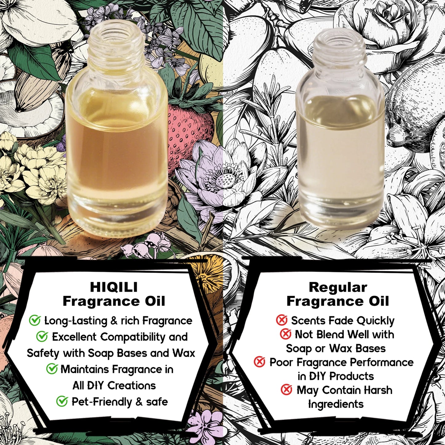 HIQILI Helichrysum Fragrance Essential Oil 30ml Aromatherapy Diffuser Skin Care Hair Perfume Oil Body Mist Moisturizer Gift