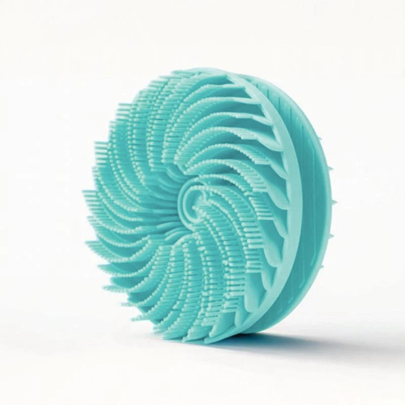 Soft Silicone Body Scrubber Scalp Exfoliating Non-irritating Body Wash Massager Bath Shower Skin Care Tool