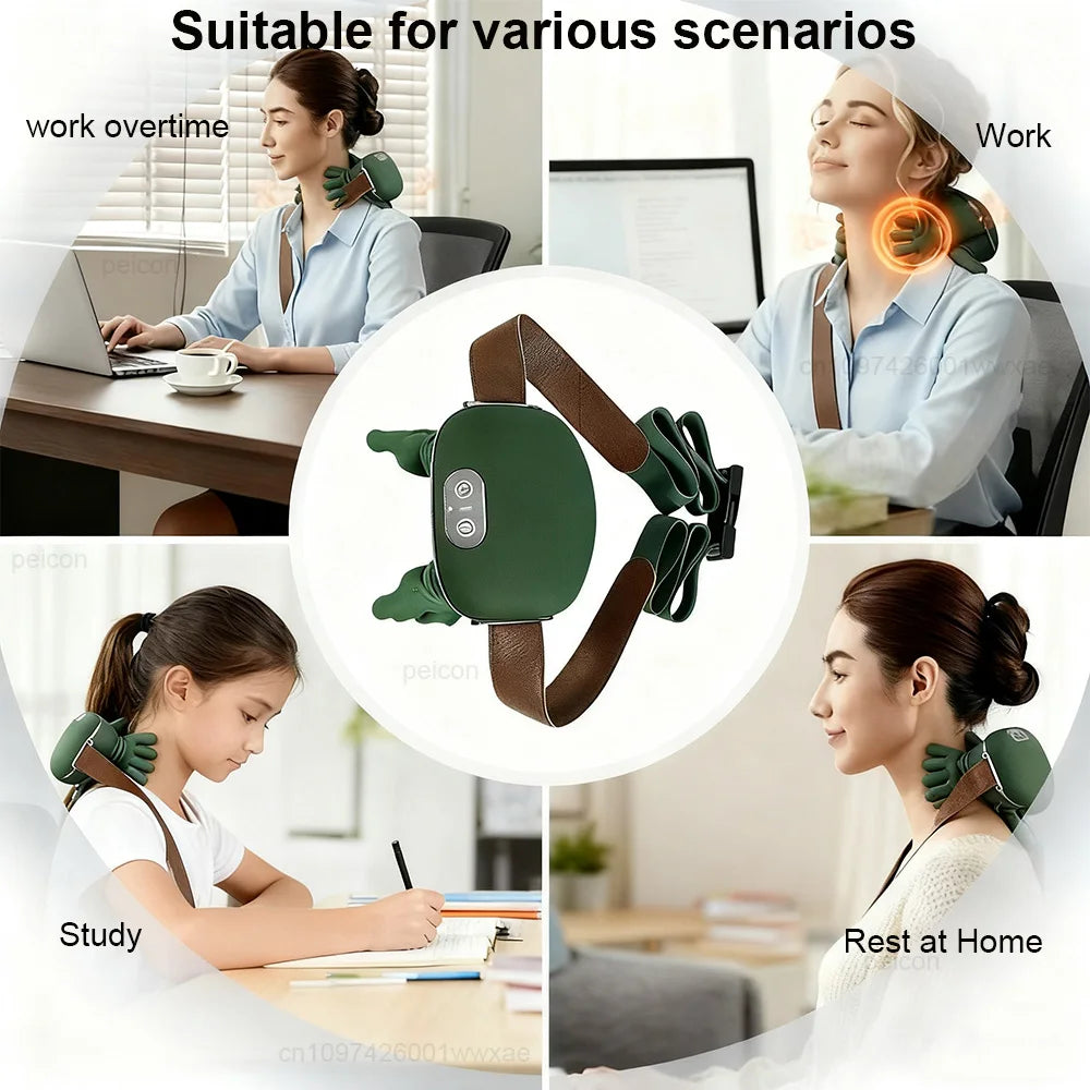 Electric Imitates Human Hands Kneading Neck Massager Back Shoulder Neck Knead Massage Muscle Pain Relieve Cervical Hand Massager