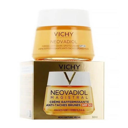 Vichy Anti Aging Night Cream 50ml Boosts Skin Elasticity Radiance Improve Skin Texture Firmness For Menopausal Skin Care
