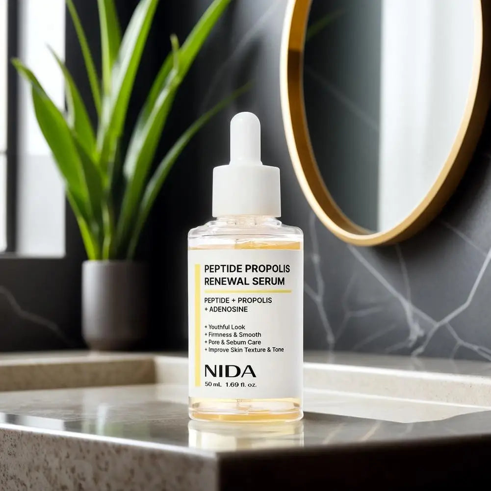 Korean NIDA Deep Nourishment Propolis Essence Moisturizing Improving Skin Elasticity Serum Repairs Skin Barrier Skincare Essence