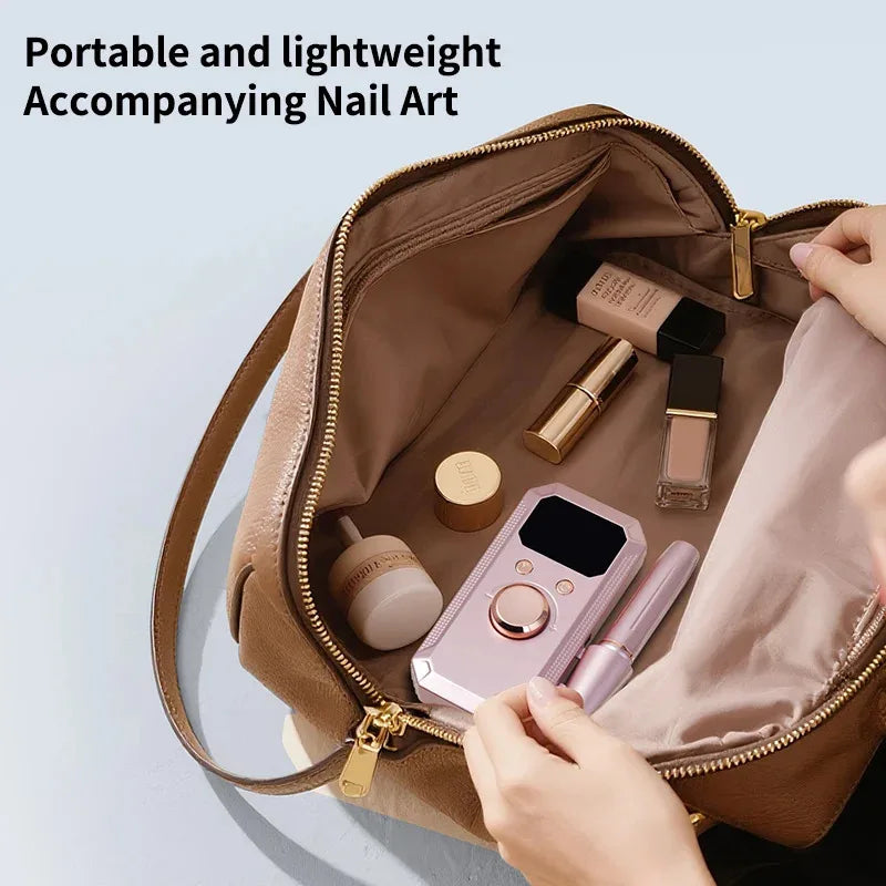 32000RPM Professional Rechargeable Electric Nail Drill Machine Kit Portable Cordless Nail File For Acrylic Gel Nails Remove