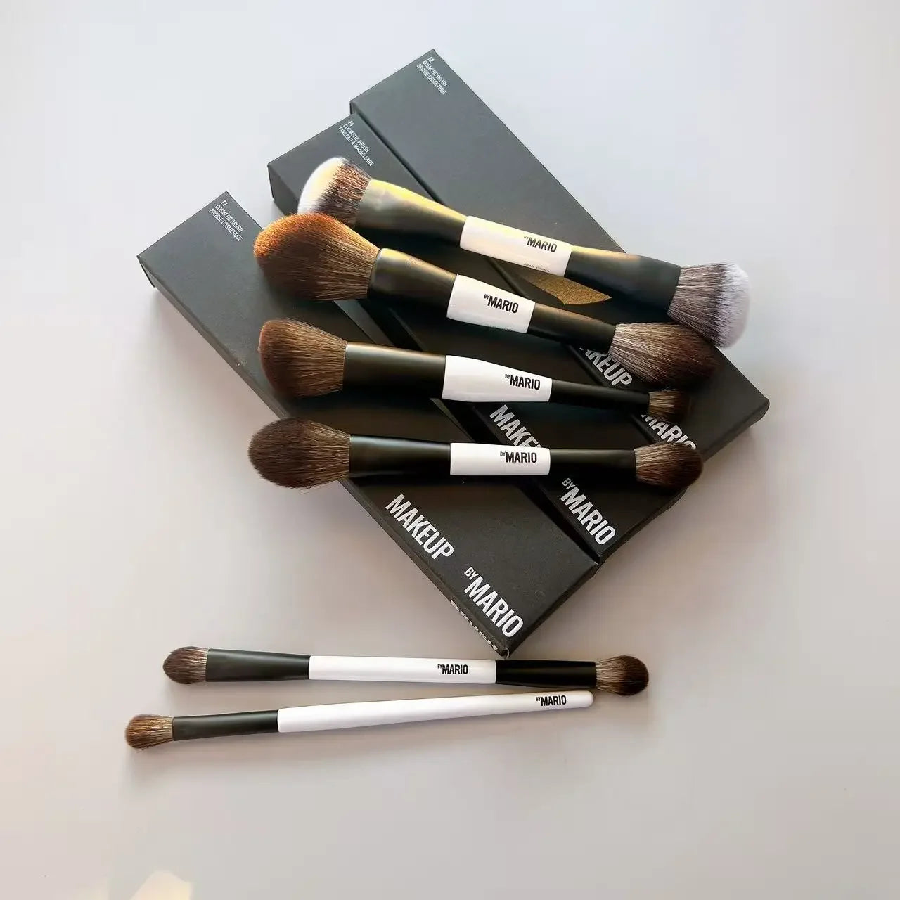 F1 F2 F3 F4 E6 EF1 Highlight Blush Makeup  Brush Ambient Soft Glow Blush Brush Soft Fiber Hair Fashion Face Cosmetic Brush