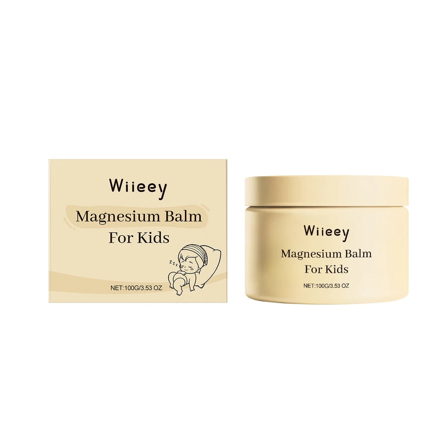 Magnesium Kids Cream Better Sleep Nourishing Moisturizing Lasting Fragrance Soothing Refreshing Relax Body Mind Magnesium Balm