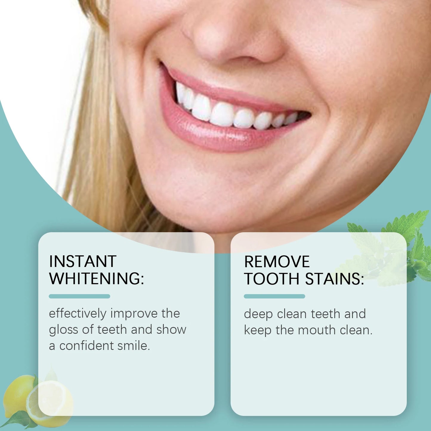 Whitening Tooth Paint Clean Teeth Reduce Pigmentation Improve Dullness Brightening Dental Remove Tooth Stains Oral Care