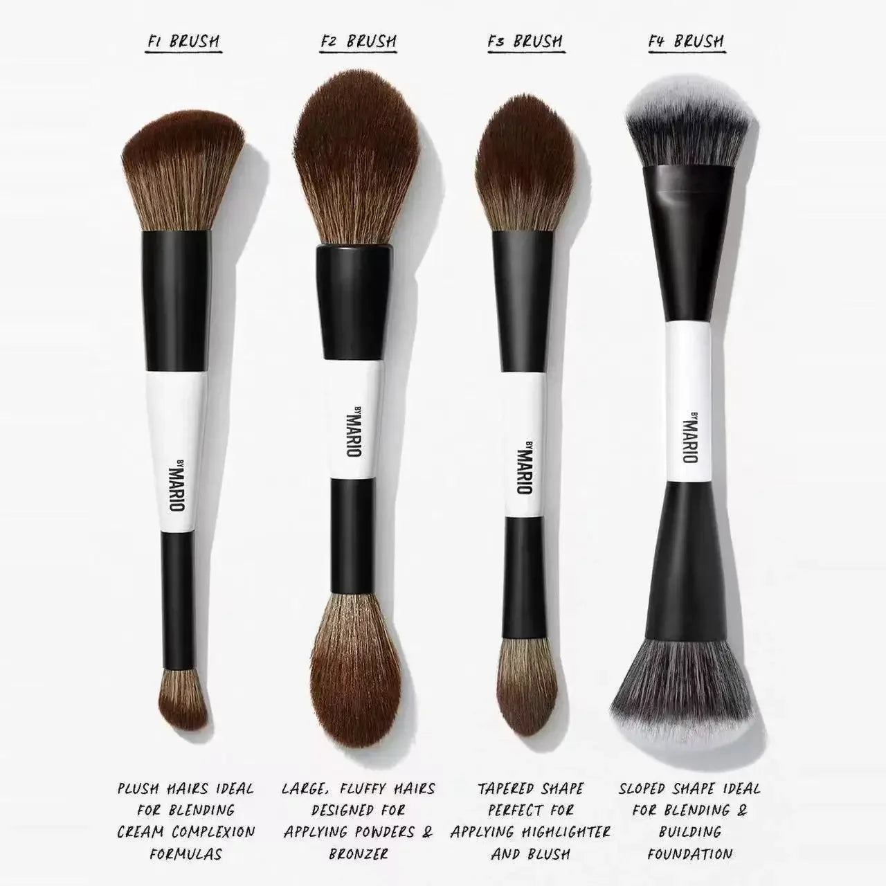 F1 F2 F3 F4 E6 EF1 Highlight Blush Makeup  Brush Ambient Soft Glow Blush Brush Soft Fiber Hair Fashion Face Cosmetic Brush