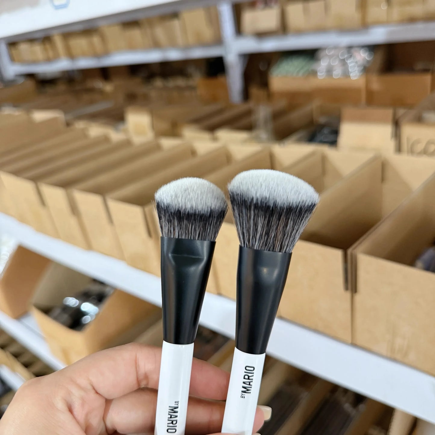 F1 F2 F3 F4 E6 EF1 Highlight Blush Makeup  Brush Ambient Soft Glow Blush Brush Soft Fiber Hair Fashion Face Cosmetic Brush