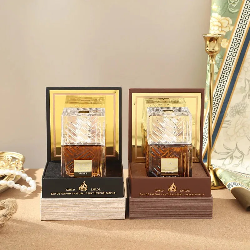 Original La-tta-fa Khamrah Series Eau de Parfum 100ml-Classic Arabian Spicy Perfume,Long Lasting Oriental Cologne & Gift for Men