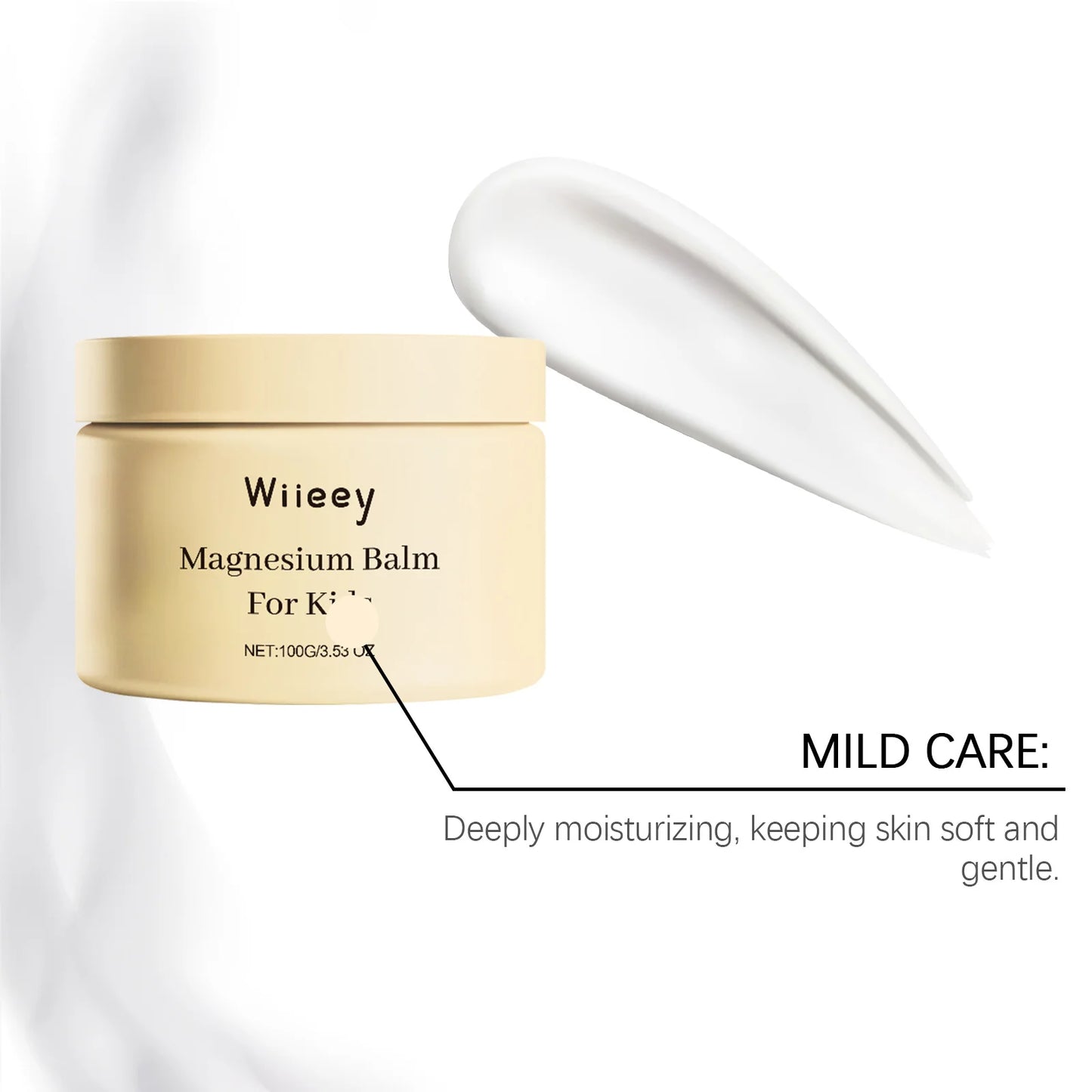 Magnesium Kids Cream Better Sleep Nourishing Moisturizing Lasting Fragrance Soothing Refreshing Relax Body Mind Magnesium Balm