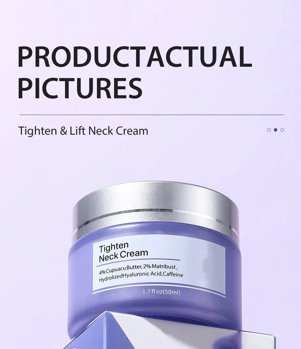 Tighten Lift Neck Cream Lightens Fine Lines Brightens Firms Nourishes Neck Cream Lightening Smoothing Moisturizer Neck Cream