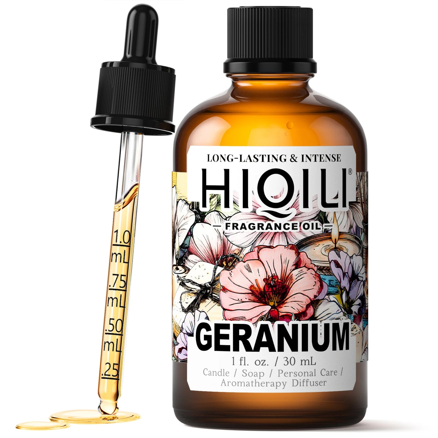 HIQILI Helichrysum Fragrance Essential Oil 30ml Aromatherapy Diffuser Skin Care Hair Perfume Oil Body Mist Moisturizer Gift