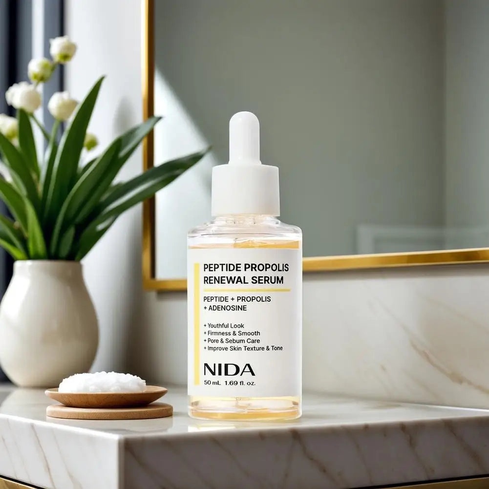 Korean NIDA Deep Nourishment Propolis Essence Moisturizing Improving Skin Elasticity Serum Repairs Skin Barrier Skincare Essence